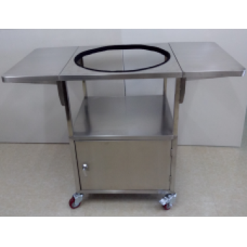 BBQ Stainless Steel Table Stand with Wheels